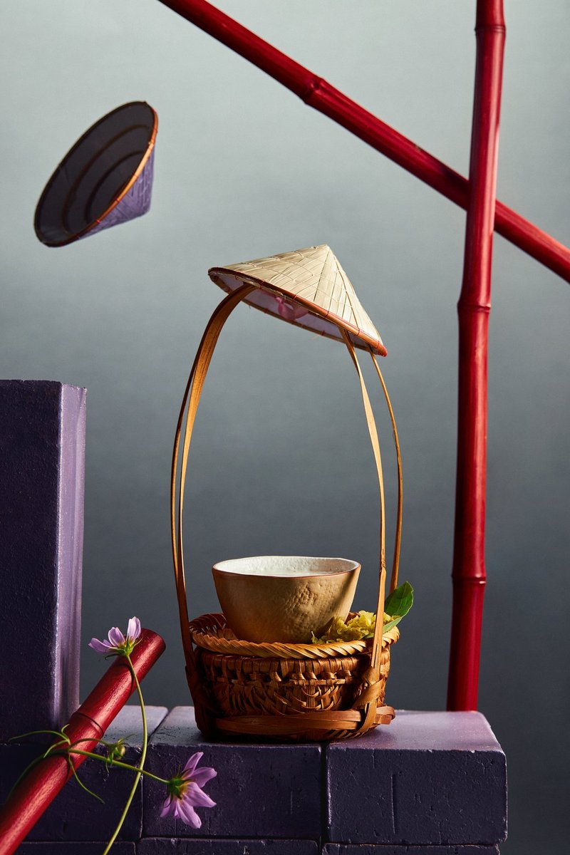 Light Blue Sky cocktail at Moon Men Hanoi