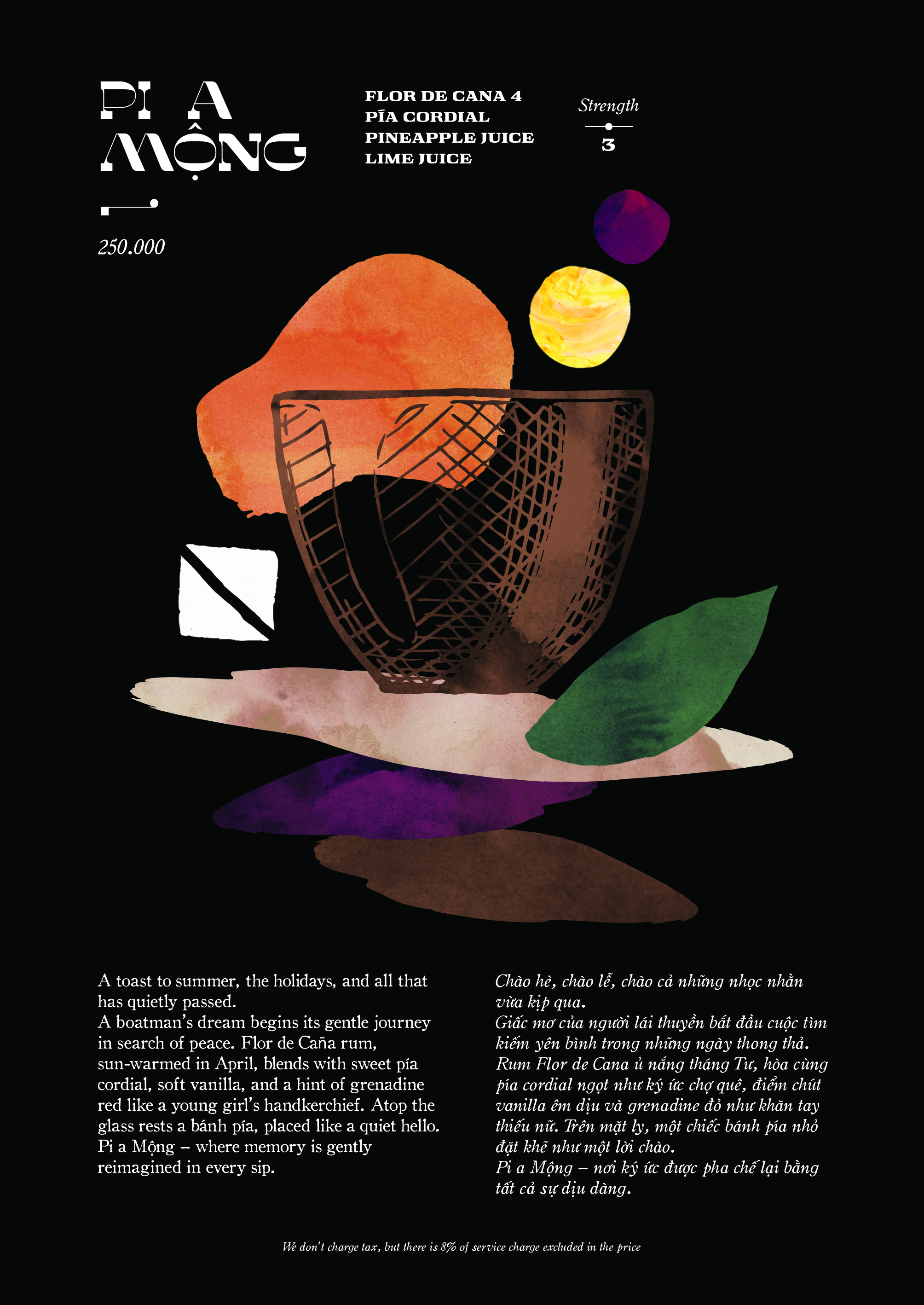Pia Mộng cocktail — Moon Men Bar Hanoi