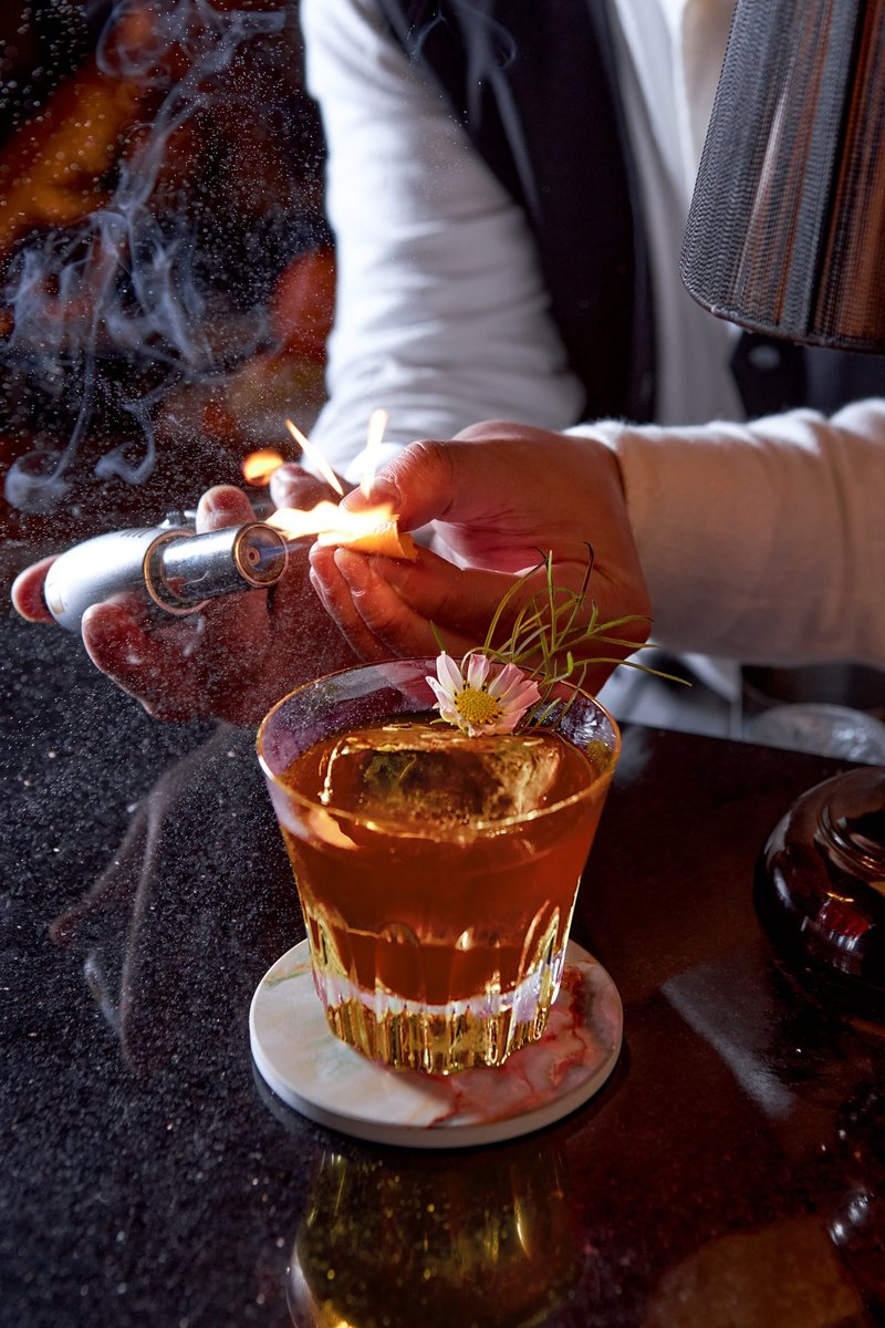 Signature No.12 cocktail at Moon Men Hanoi