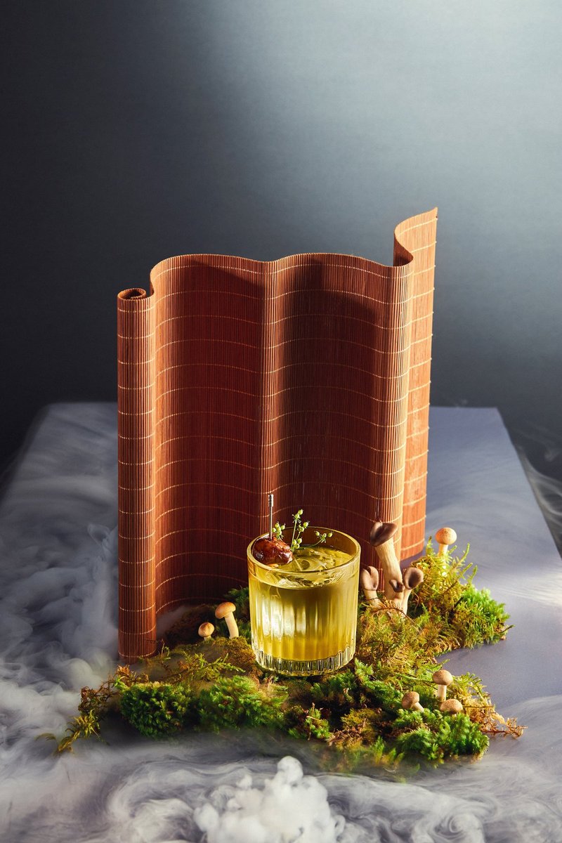 Signature No.9 cocktail at Moon Men Hanoi