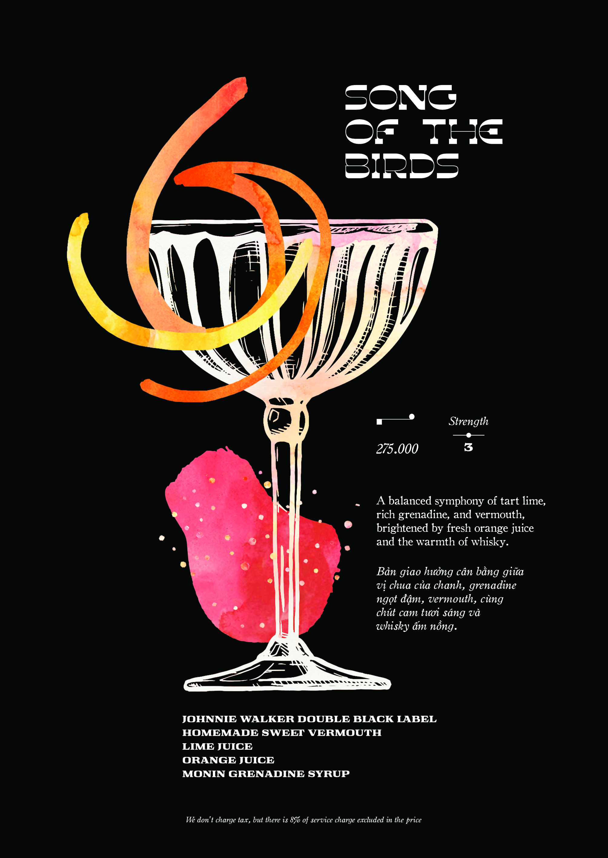 Song of the Birds cocktail — Moon Men Bar Hanoi