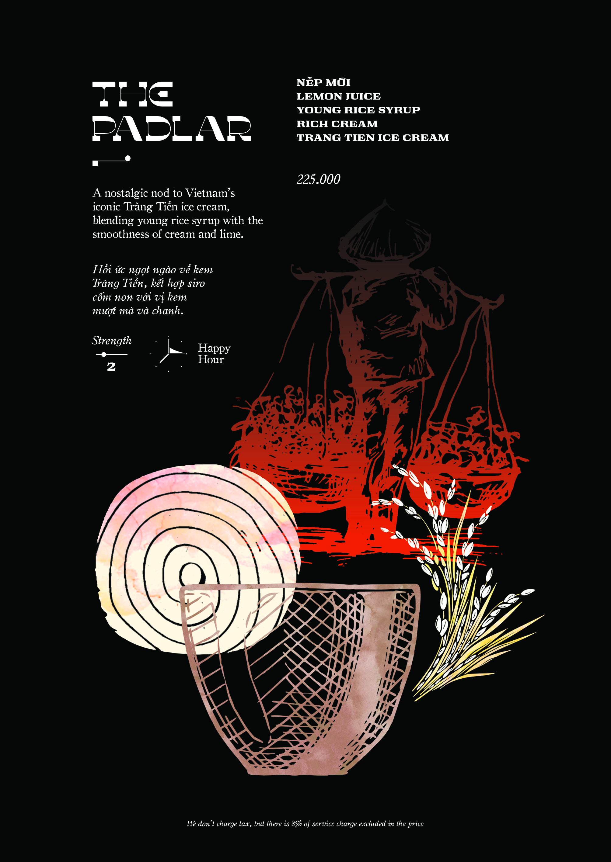 The Padlar cocktail — Moon Men Bar Hanoi