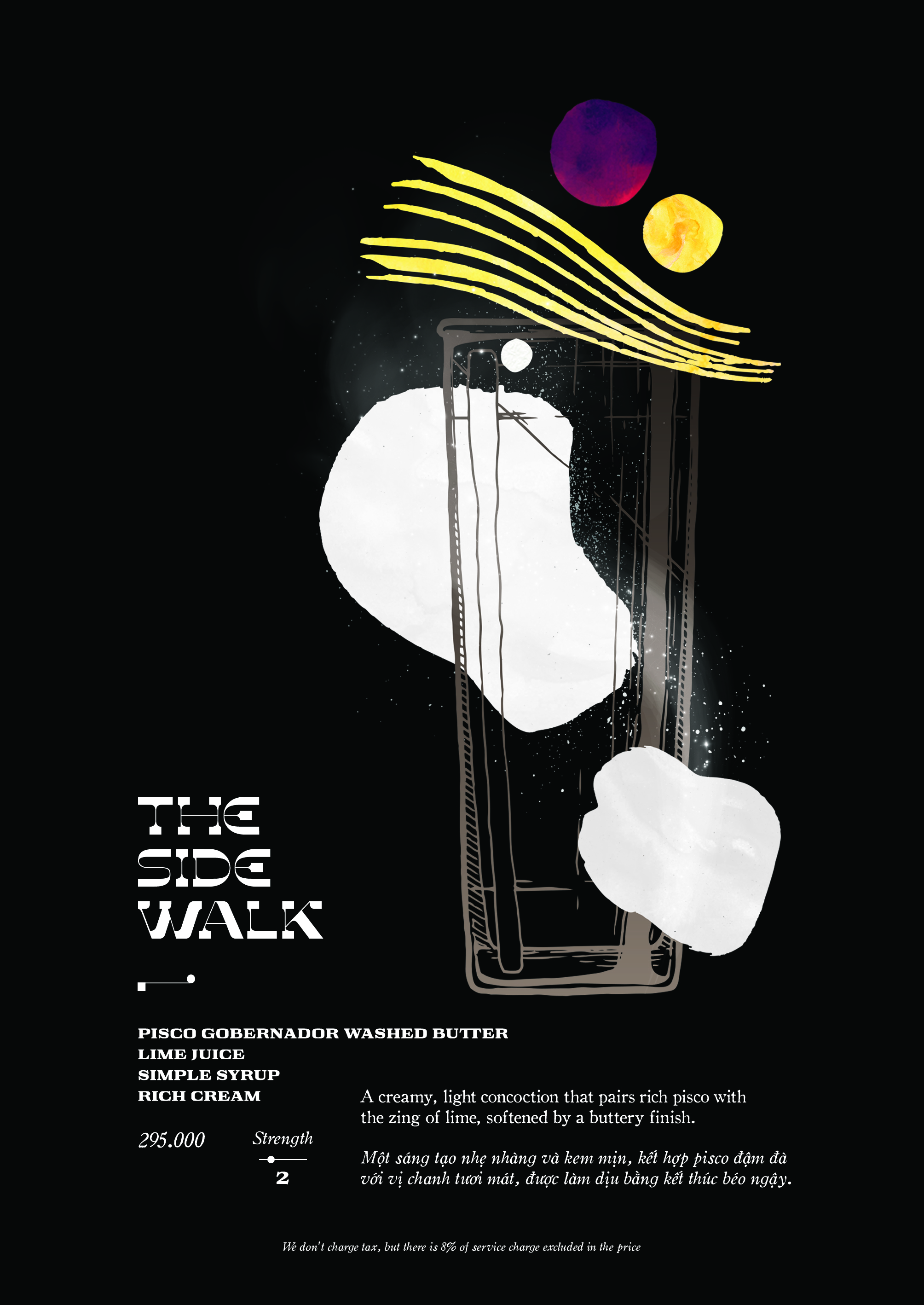 The Side Walk cocktail — Moon Men Bar Hanoi