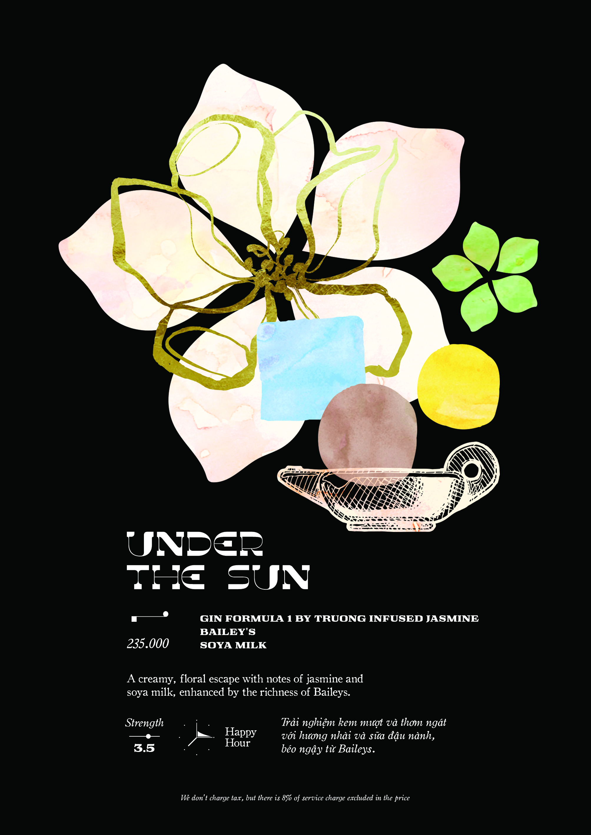 Under the Sun cocktail — Moon Men Bar Hanoi