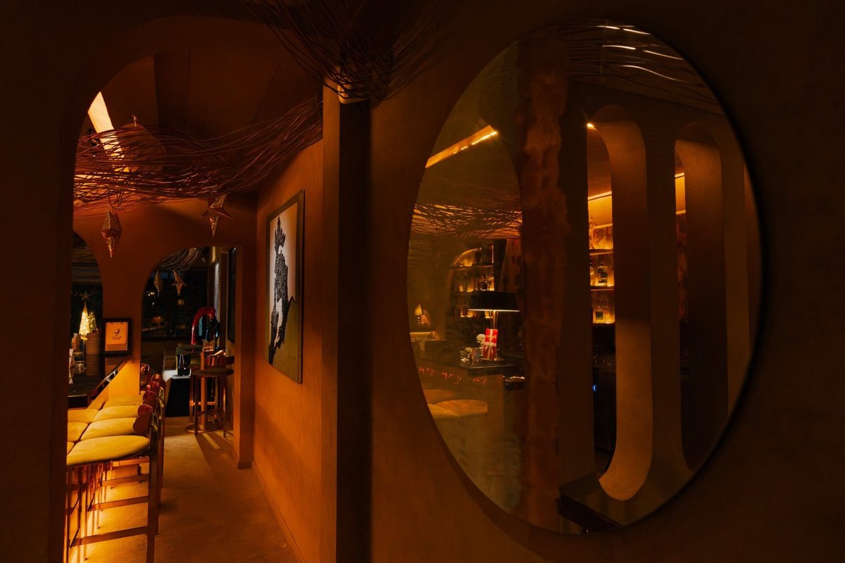 Evening at Moon Men rooftop Hanoi